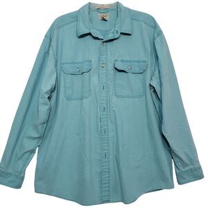 L.L. Bean Men's Traditional Fit Button Down Shirt, 100% Cotton, Size XL - Reg